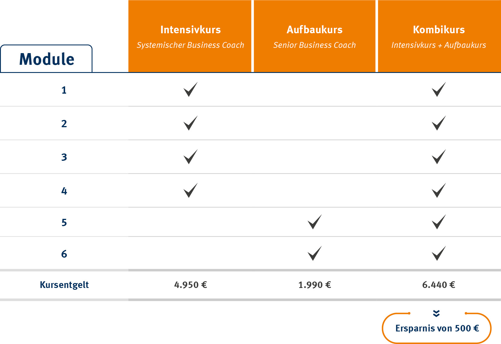 Kursübersicht Weiterbildung Coaching | WINGS-Fernstudium