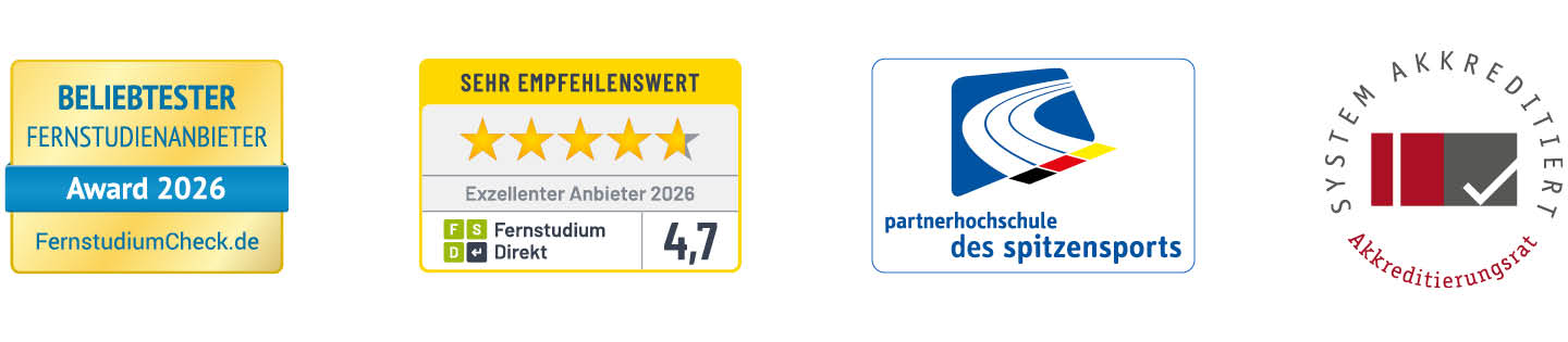 Sport Bewertungssiegel | WINGS-Fernstudium