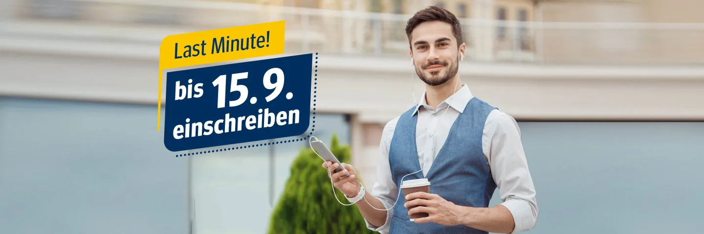Einschreibefristverlängerung - Last Minute | WINGS-Fernstudium