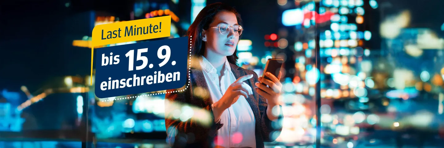 Einschreibefristverlängerung - Last Minute | WINGS-Fernstudium