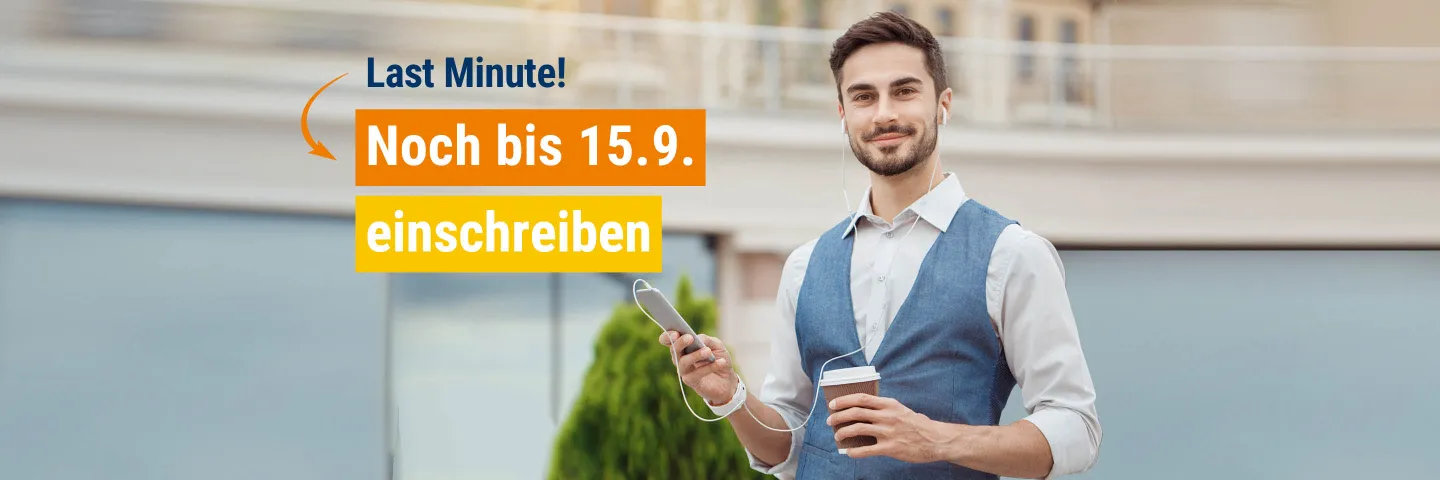 Einschreibefristverlängerung - Last Minute | WINGS-Fernstudium