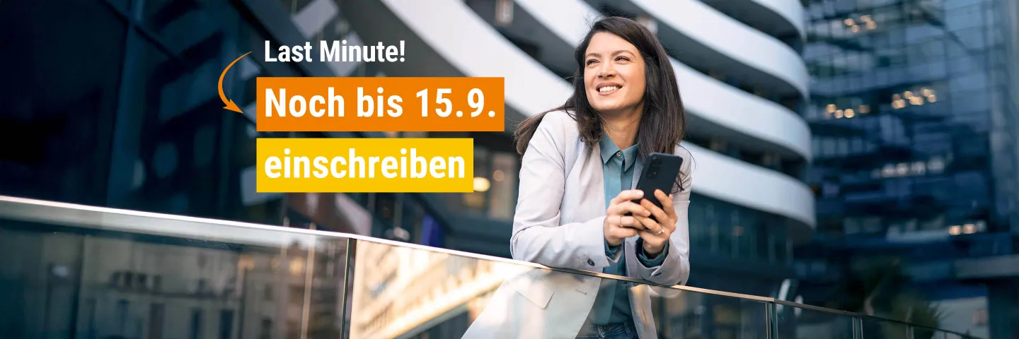 Einschreibefristverlängerung - Last Minute | WINGS-Fernstudium