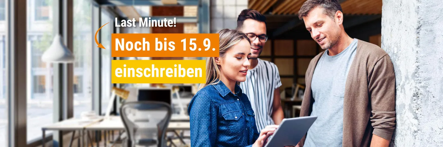 Einschreibefristverlängerung - Last Minute | WINGS-Fernstudium
