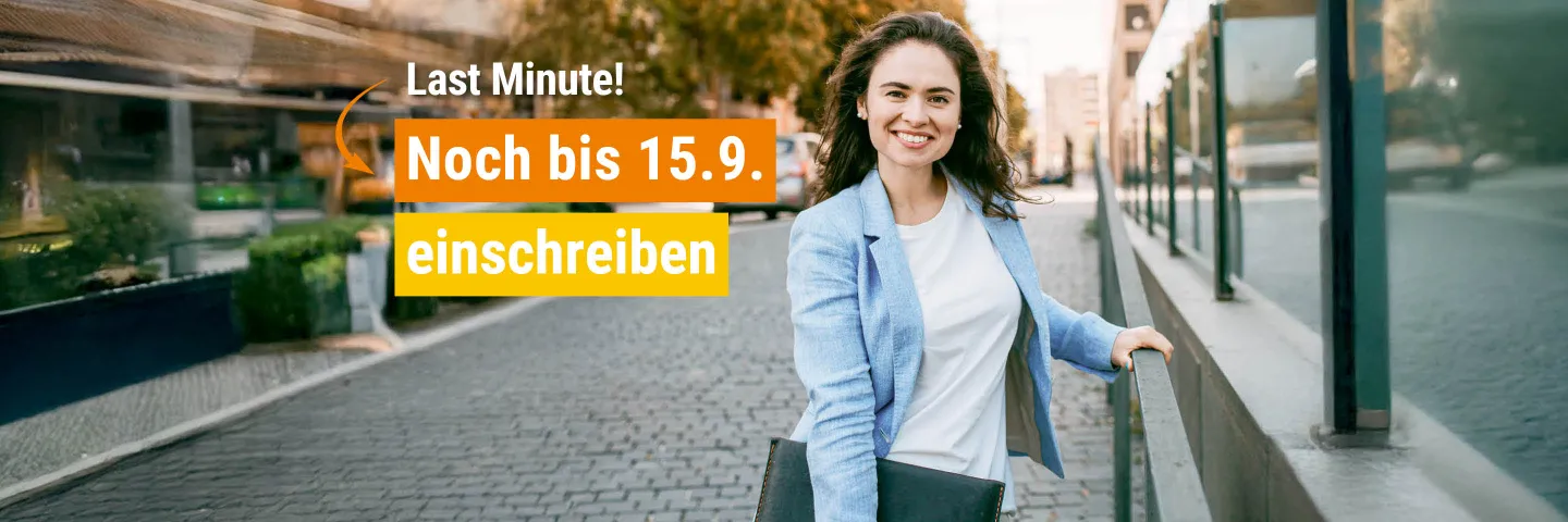 Einschreibefristverlängerung - Last Minute | WINGS-Fernstudium