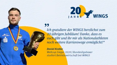 20 Jahre WINGS-Fernstudium | Deniel Krotter