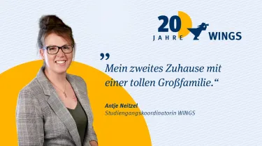 Antje Neitzel 20 Jahre WINGS | WINGS-Fernstudium