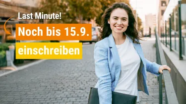 Einschreibefristverlängerung - Last Minute | WINGS-Fernstudium