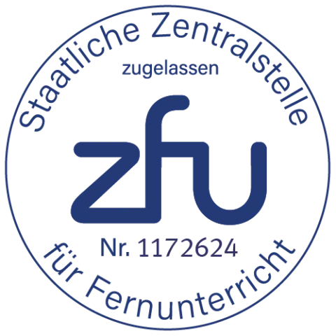ZFU Zulassungssiegel MBA Human Resource Management | WINGS-Fernstudium