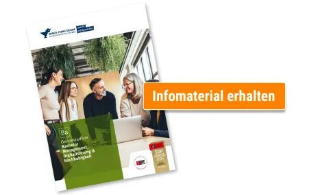 Bachelor Management, Digitalisierung und Nachhaltigkeit Infomaterial anfordern | WINGS-Fernstudium