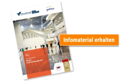 Master Facility Management Broschuere anfordern | WINGS-Fernstudium