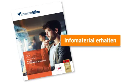 Master IT-Sicherheit und Forensik Broschuere anfordern | WINGS-Fernstudium