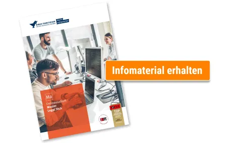 Master Legal Tech Broschuere anfordern | WINGS-Fernstudium