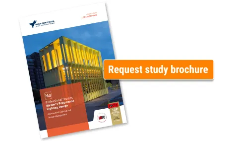 Master Lighting Design Request study brochure | WINGS-Fernstudium