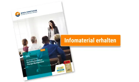 Weiterbildung Change Management Broschüre anfordern | WINGS-Fernstudium