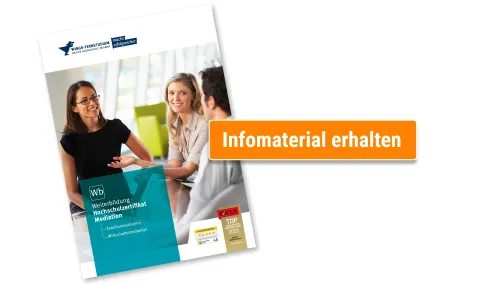 Weiterbildung Mediation Broschüre anfordern | WINGS-Fernstudium