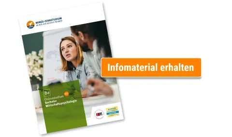 Bachelor Wirtschaftspsychologie Infomaterial anfordern | WINGS-Fernstudium