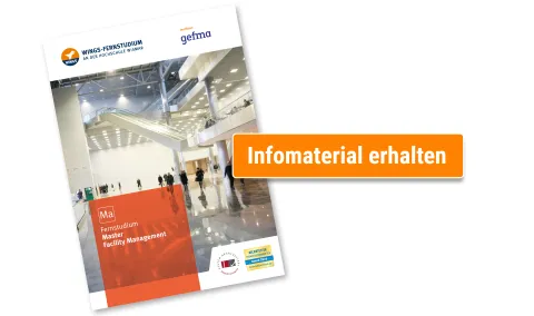 Master Facility Management Broschuere anfordern | WINGS-Fernstudium