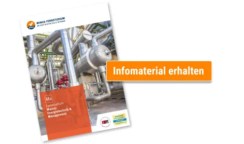 Infomaterial Master Energietechnik & Management | WINGS-Fernstudium