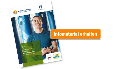 Bachelor Sportmanagement Infomaterial anfordern | WINGS-Fernstudium
