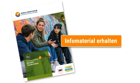 Bachelor Soziale Arbeit - Broschüre anfordern | WINGS-Fernstudium