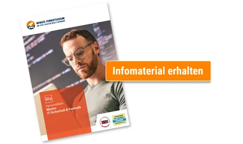Master IT-Sicherheit & Forensik - Broschuere anfordern | WINGS-Fernstudium