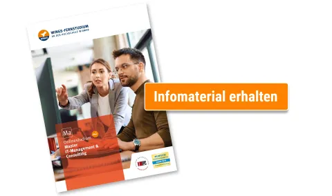 Master IT-Management & Consulting Broschuere anfordern | WINGS-Fernstudium